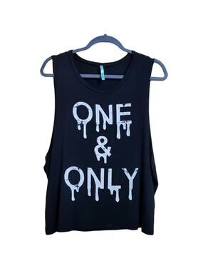 Rhapsodielle sz L One & Only open side raw hem